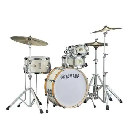 Yamaha Stage Custom Hip Shell-Set Classic White