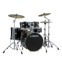 Yamaha Stage Custom Birch ShellSet, Studio, Raven negro RB