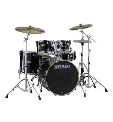 Yamaha Stage Custom Birch ShellSet, Studio, Raven zwart RB