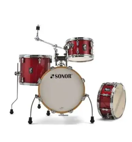 Sonor AQX Jungle Shell-Set RMS Red Moon Sparkle