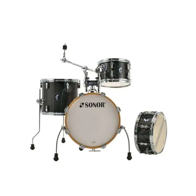Sonor AQX Jungle Shell-Set BMS Black Midnight Sparkle