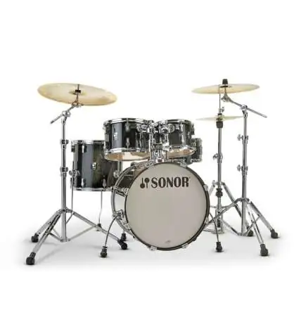Sonor AQ2 Studio Shell-Set Transparent Stain Black TSB