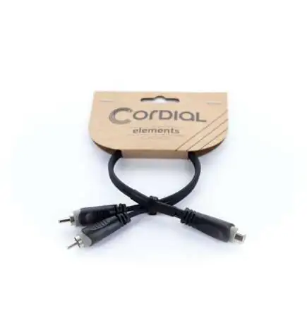 Cordial EY 0.3 ECC Câble Adaptateur Y 0,3 m