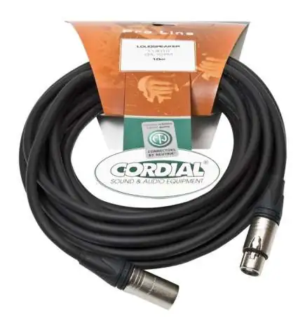 Cordial CPL 10 FM Lautsprecherkabel 10 m
