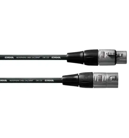 Cordial CFM 0.5 FM Cable de Micrófono 0,5 m