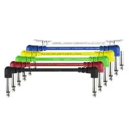 Cordial EI Pack 1 Patch Cables Mono 150mm
