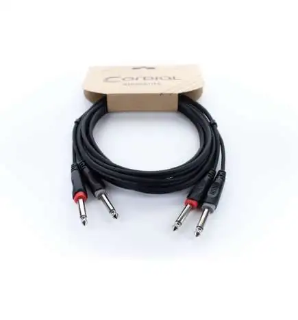 Cordial EU 1 PP Audiokabel 1 m