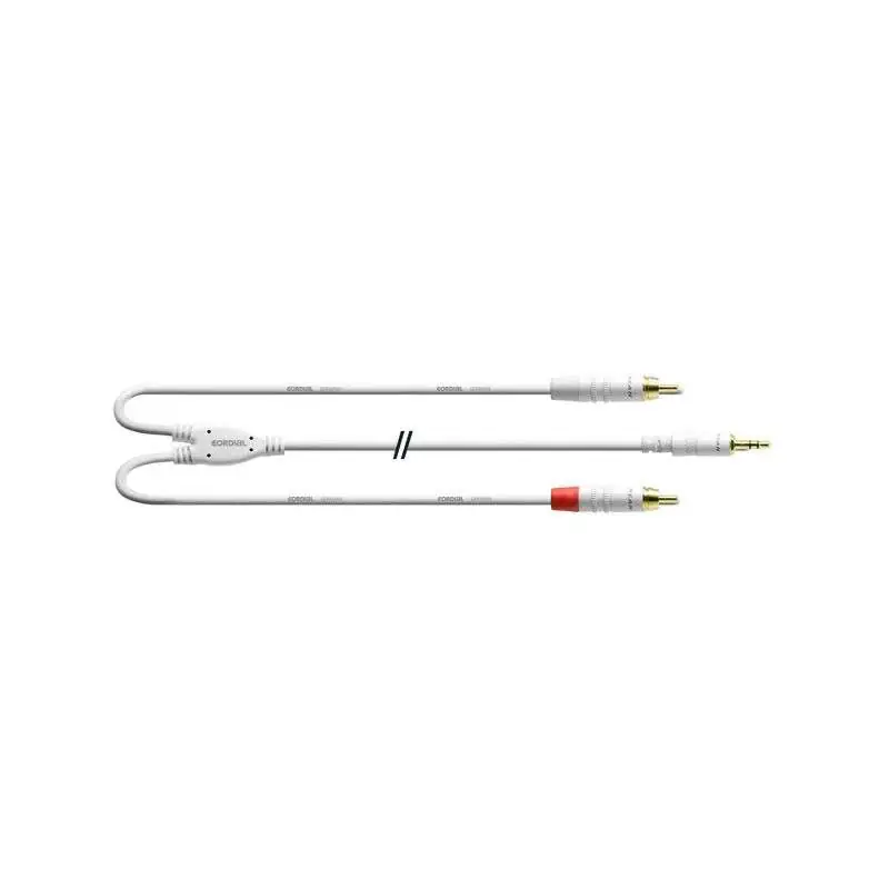 Cordial CFY 6 WCC-SNOW Y-Adapterkabel 6 m Cordial CFY 6 WCC-SNOW Y-Adapterkabel 6 m