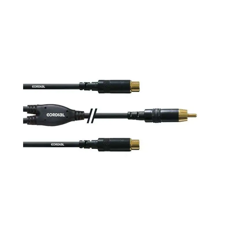Cordial CFY 0.3 CEE Cable adaptador Y