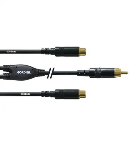 Cordial CFY 0.3 CEE Cable adaptador Y