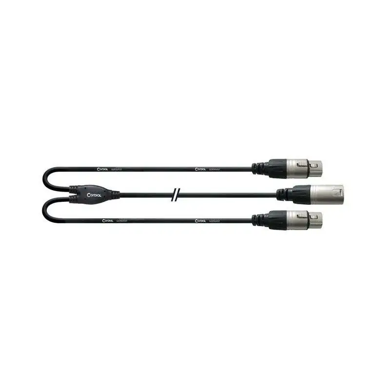 Cordial CFY 0.3 MFF Y-Adapterkabel 0,3 m Cordial CFY 0.3 MFF Y-Adapterkabel 0,3 m