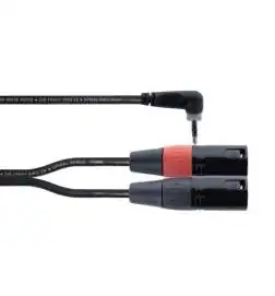 Cordial EY 1 WRMM Y-Adapter Cable 1 m