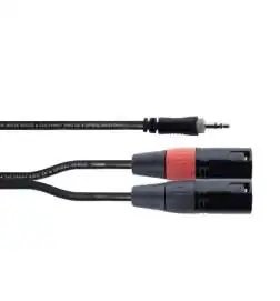 Cordial EY 1 WMM Cable Y 1 m