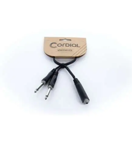 Cordial EY 0.3 GPP Câble Adaptateir Y 0,3 m