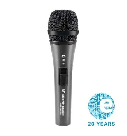 Sennheiser E 835 S Evolution dynamic Microphone, Switch