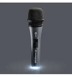 Sennheiser e 835 S Evolution avec interrupteur microphone chant dynamique