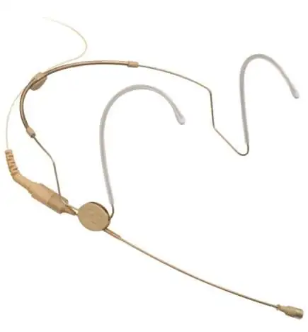 Sennheiser HSP 2-ew-3, beige avecjack 3,5 mm, microphone casque