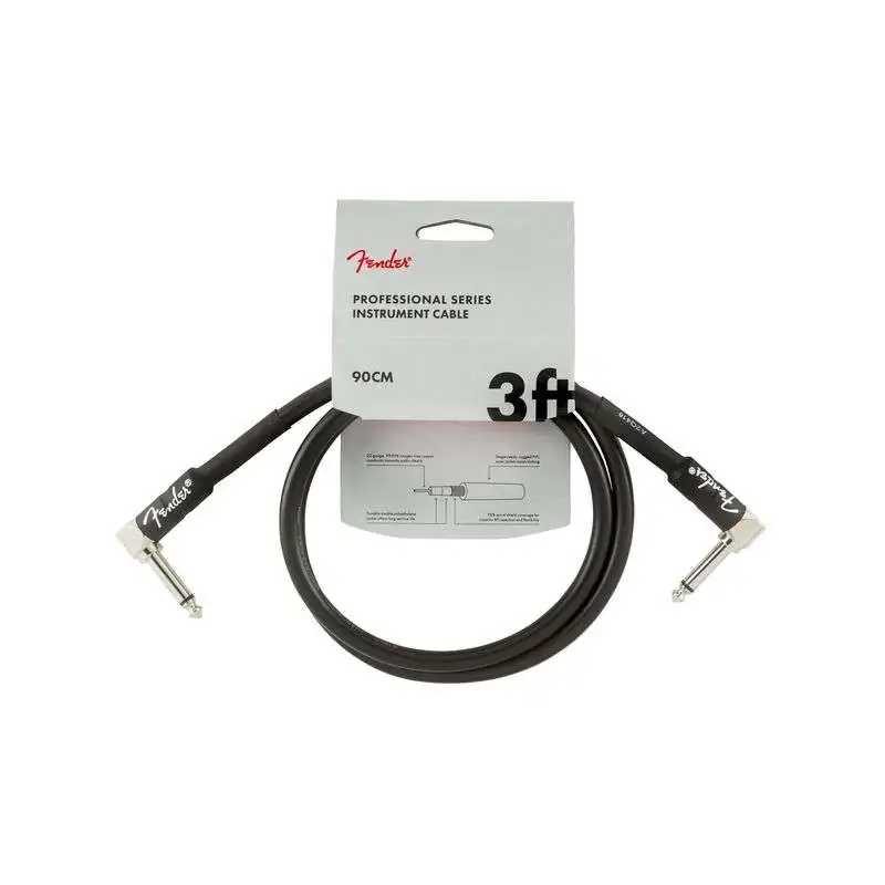 Fender Professional Patch Cable BLK 90 cm