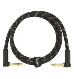 Fender Deluxe Tweed Patch Cable BLK 90 cm