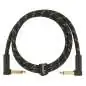 Fender Deluxe Tweed Patch Cable BLK 90 cm