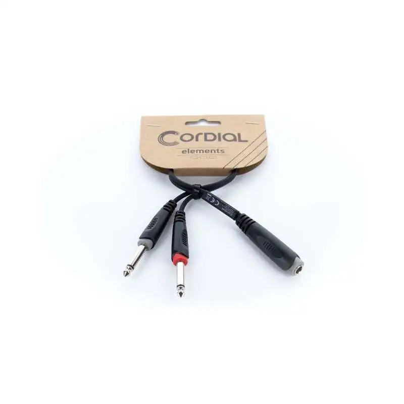 Cordial EY 0.3 KPP Y-Adapterkabel 0,3 m