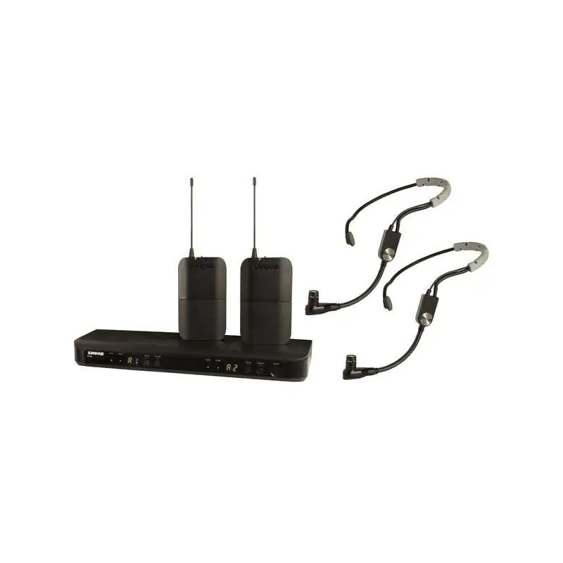 Shure BLX188E/SM35, S8 Dual Headsetfunksystem Shure BLX188E/SM35, S8 Dual Headsetfunksystem