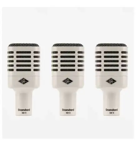 Universal Audio SD-3 3er Pack Microfono dinamico