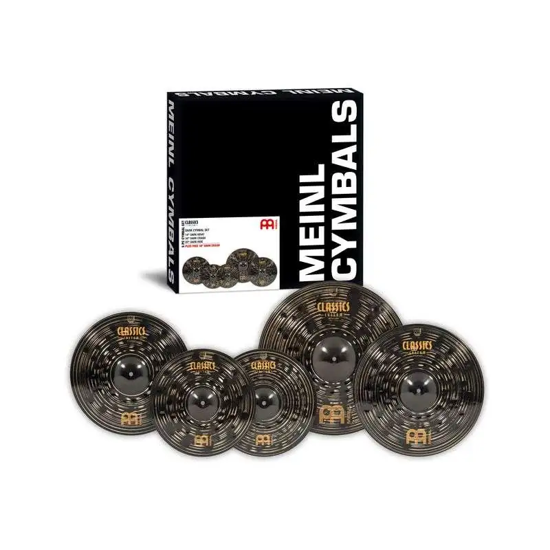 Meinl Classics Custom Dark Cymbal Set Meinl Classics Custom Dark Cymbal Set