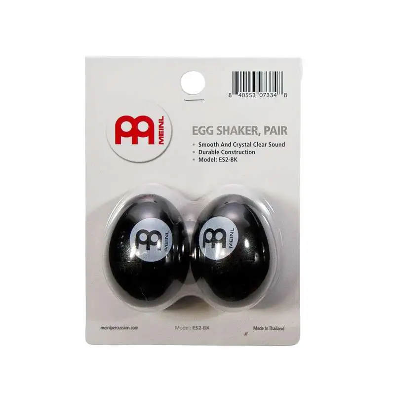 Meinl Egg Shaker ES2-BK, Schwarz