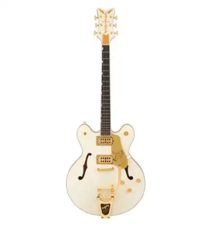 Gretsch LTD Falcon Center Block Double-Cut String-Thru Bigsby Vintage White