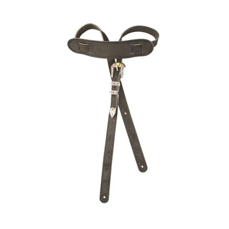 Gretsch Vintage Tooled Leather Strap Black