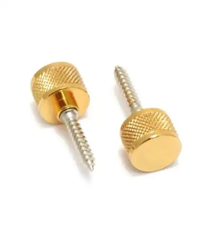 Gretsch Attache sangle, vis incl. doré, 2 pièces