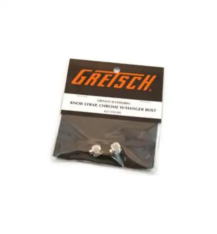 Gretsch Attache sangle, vis incl.chromé, 2 pièces