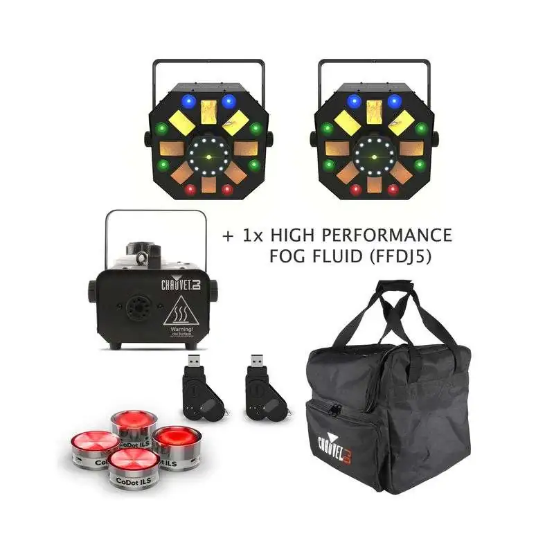 Chauvet DJ Bundle 3 Swarm Wash FX ILS + Chauvet DJ Bundle 3 Swarm Wash FX ILS +