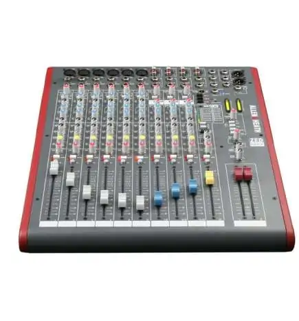 Allen Heath ZED-12FX 6 x mono, 3 x estéreo, USB, FX