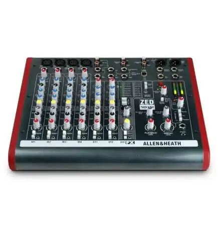 Allen Heath ZED-10FX 4 x mono, 2 x estéreo, USB, FX