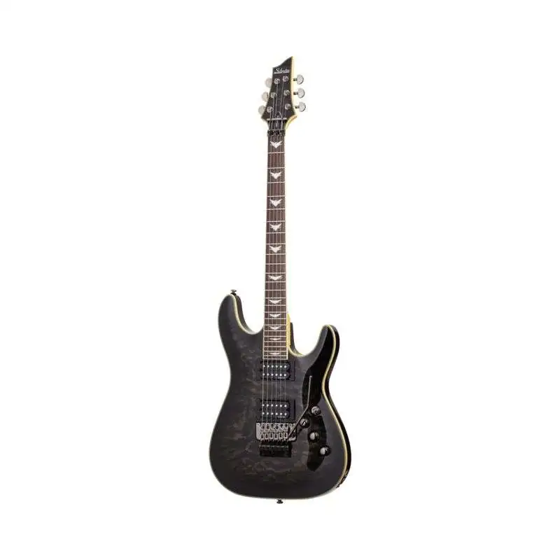 Schecter Omen Extreme-FR See-Thru Black