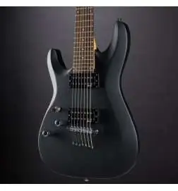 Schecter C-7 Deluxe Lefthand Satin Black