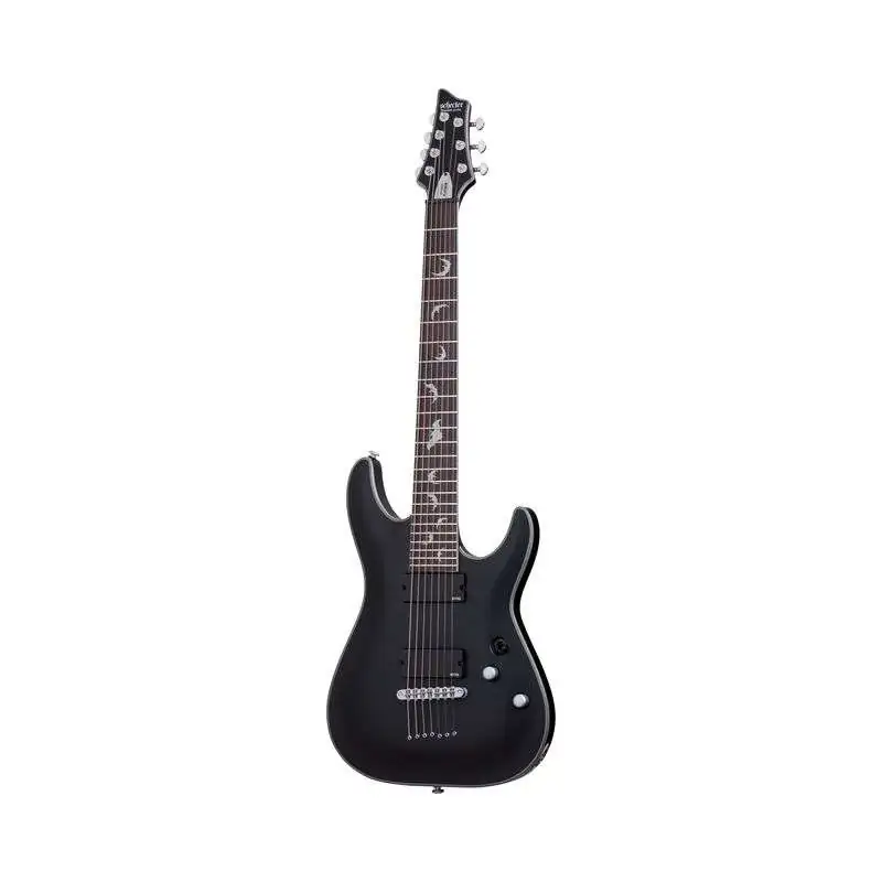 Schecter Damien Platinum-7 Satin Black