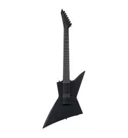 ESP LTD EX-7 Baritone Black Metal