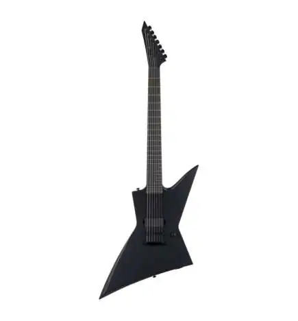 ESP LTD EX-7 Baritone Black Metal