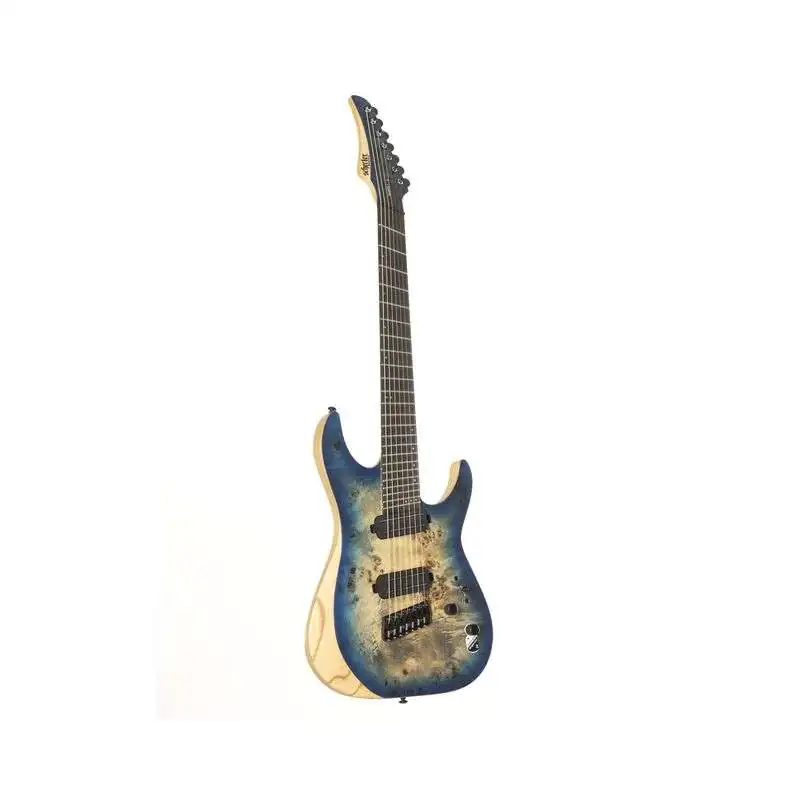 Schecter Reaper-7 Multiscale Satin Sky Burst