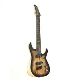 Schecter Reaper-7 Multiscale Satin Charcoal Burst