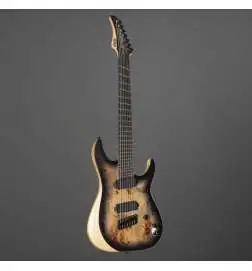 Schecter Reaper-7 Multiscale Satin Charcoal Burst