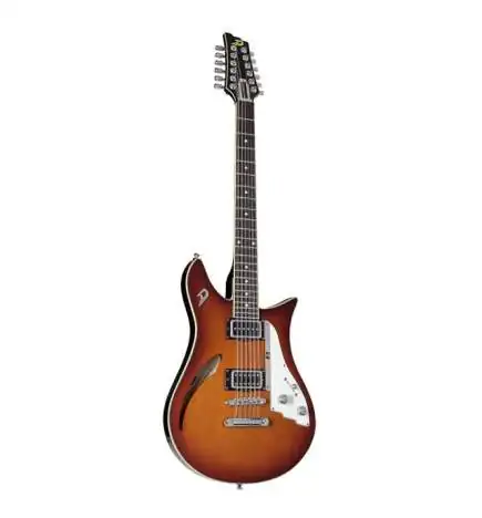 Duesenberg Double Cat 12-String Vintage Burst