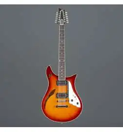 Duesenberg Double Cat 12-String Vintage Burst