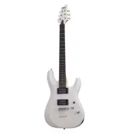 Schecter C-6 Deluxe Satin White