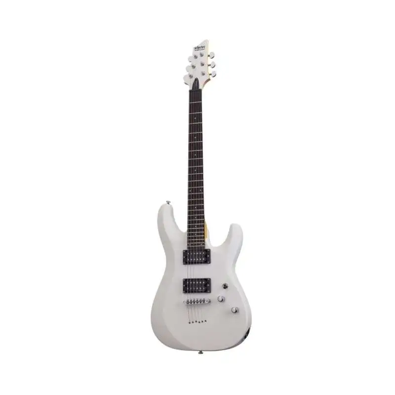 Schecter C-6 Deluxe Satin White