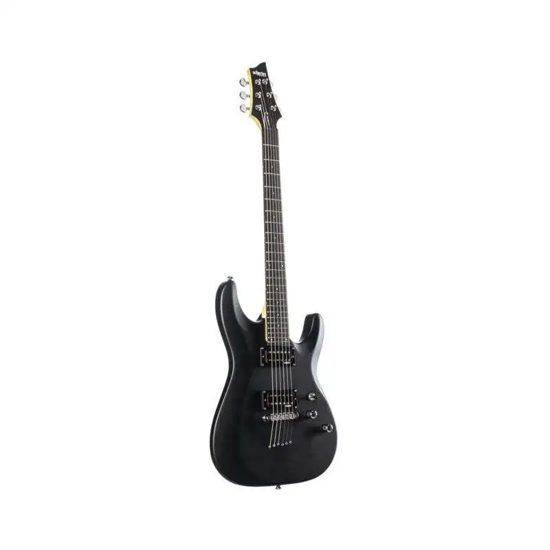 Schecter C-6 Deluxe Satin Black