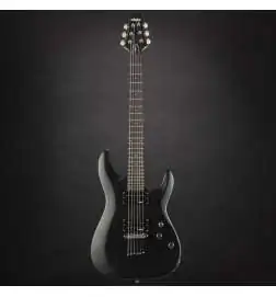 Schecter C-6 Deluxe Satin Black